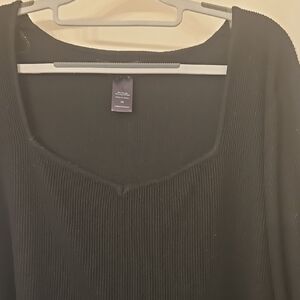 Black Long Sleeve Sweater